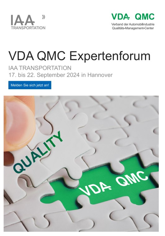 VDA QMC Expertenforum auf der IAA TRANSPORTATION 2024